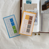 Noraya x Classiky: Water-activated Stamp Stickers