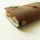 TRAVELER'S notebook (Regular Size) Starter Kit in BROWN