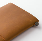 TRAVELER'S notebook (Regular Size) Starter Kit in CAMEL