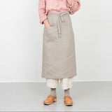 FLW: Linen Garcon Apron - Natural