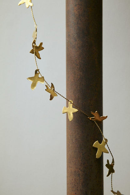 FLW: Brass Garland - Moon & Star