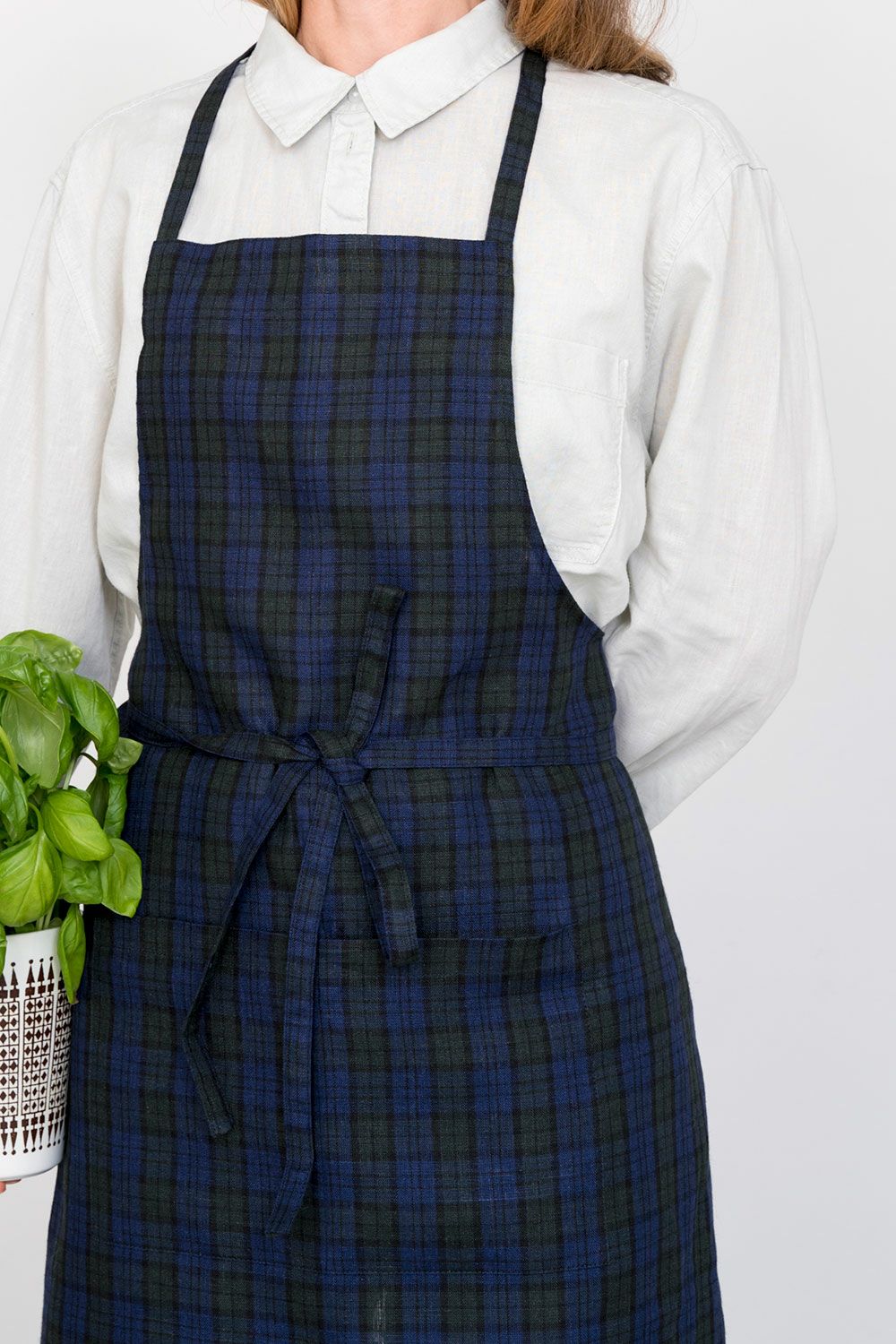 FLW: Linen Full Apron - Stanly