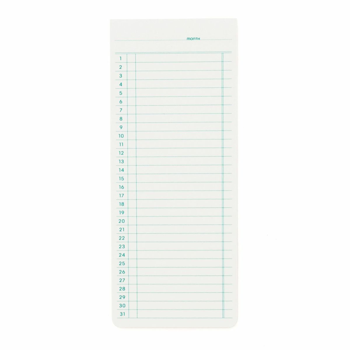 Penco: Sticky Memo Pad Monthly