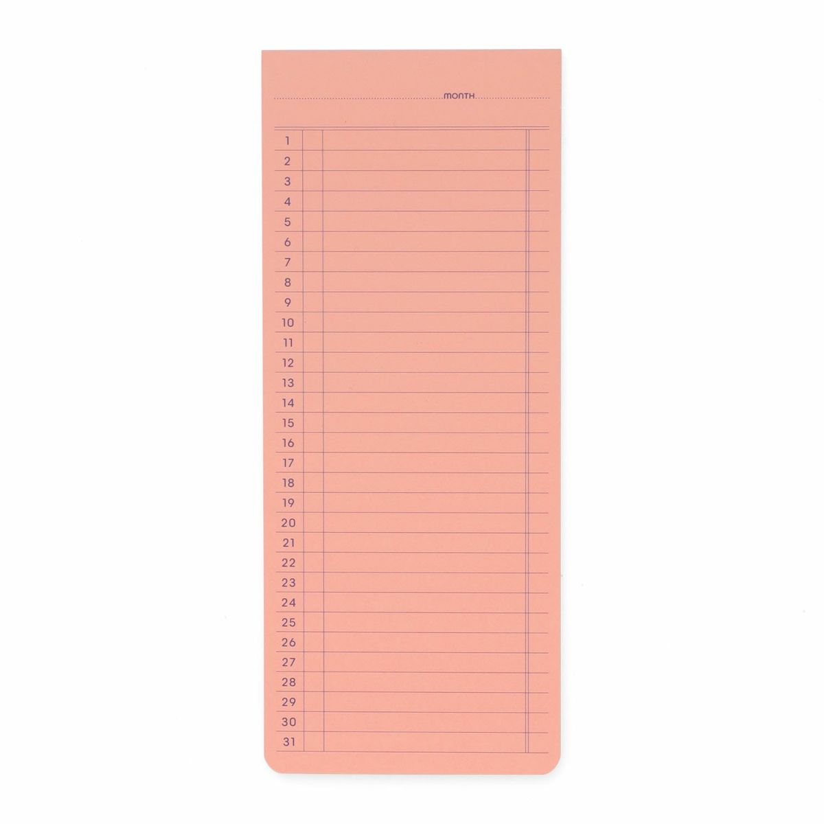 Penco: Sticky Memo Pad Monthly
