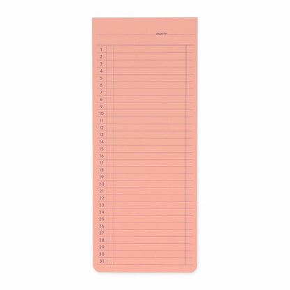 Penco: Sticky Memo Pad Monthly