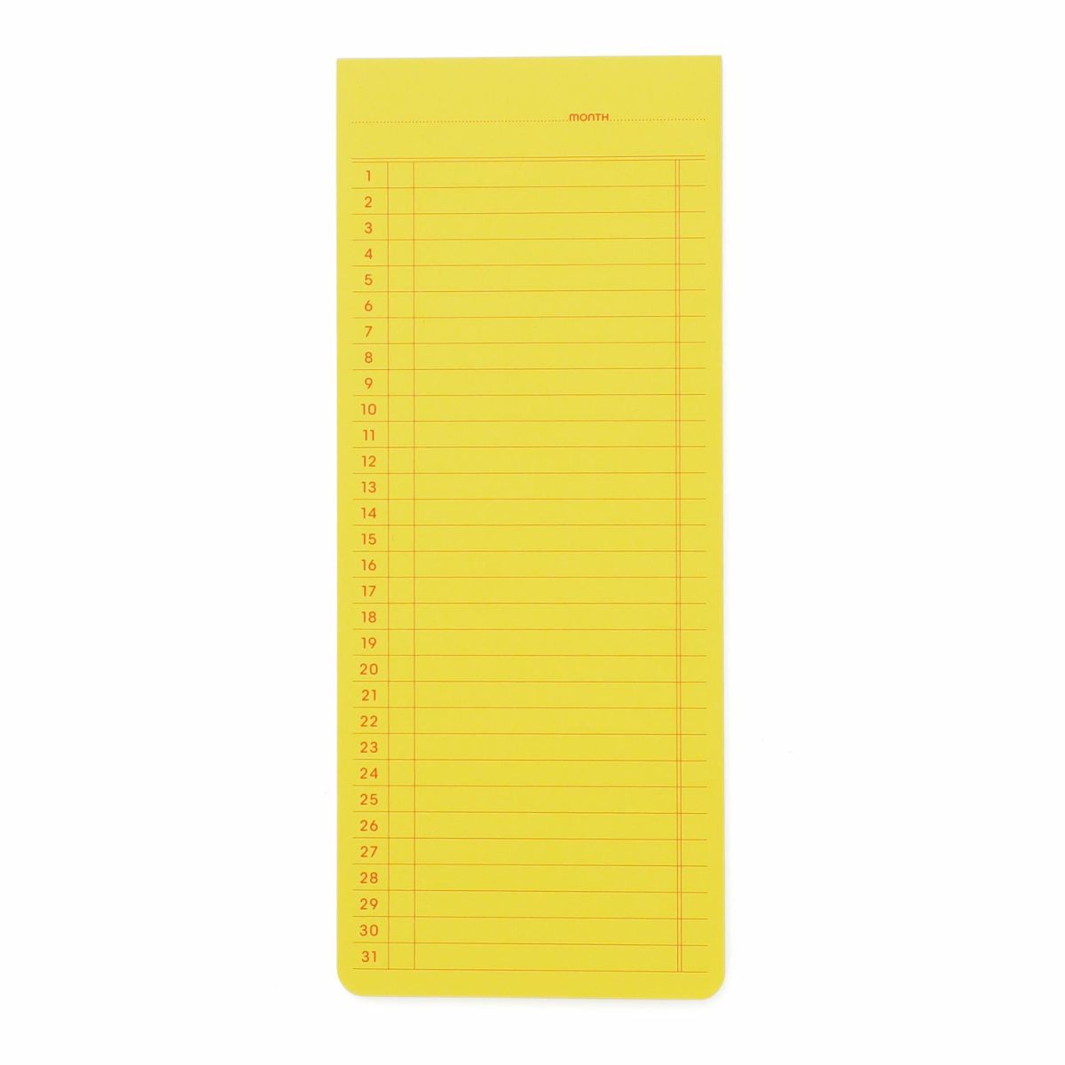 Penco: Sticky Memo Pad Monthly