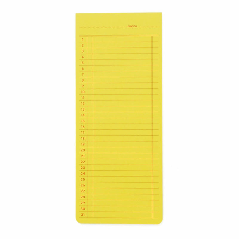 Penco: Sticky Memo Pad Monthly