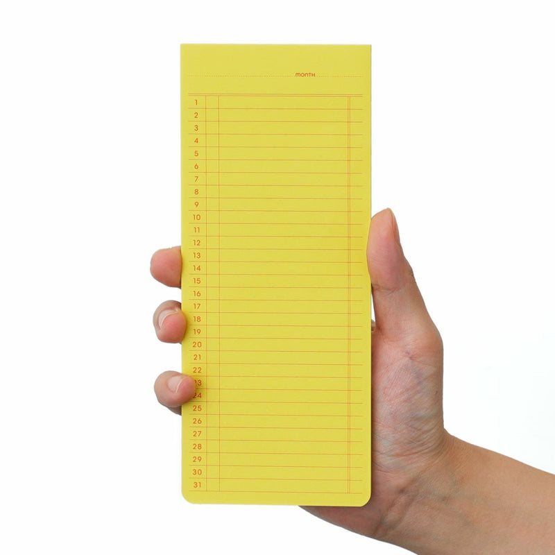 Penco: Sticky Memo Pad Monthly