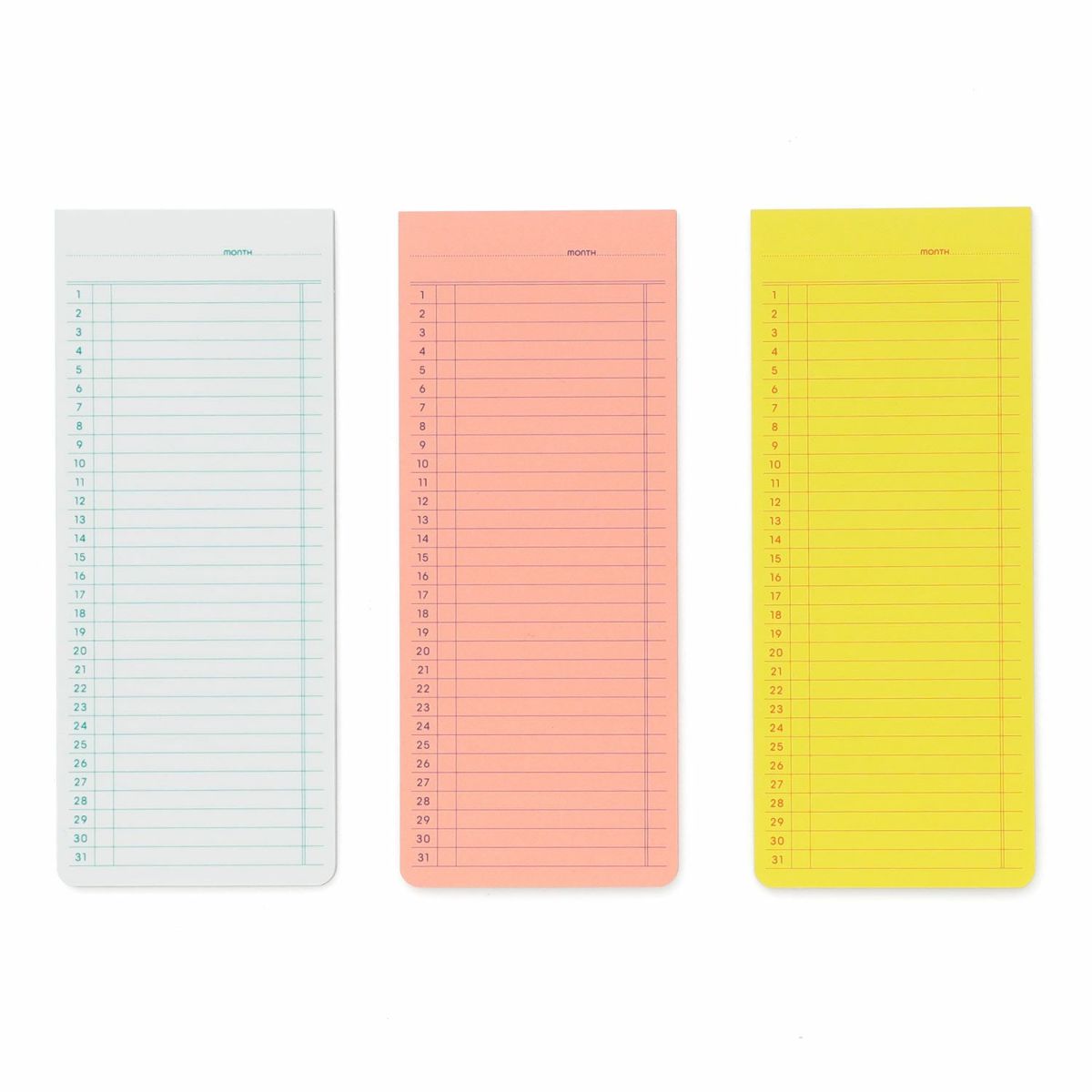 Penco: Sticky Memo Pad Monthly