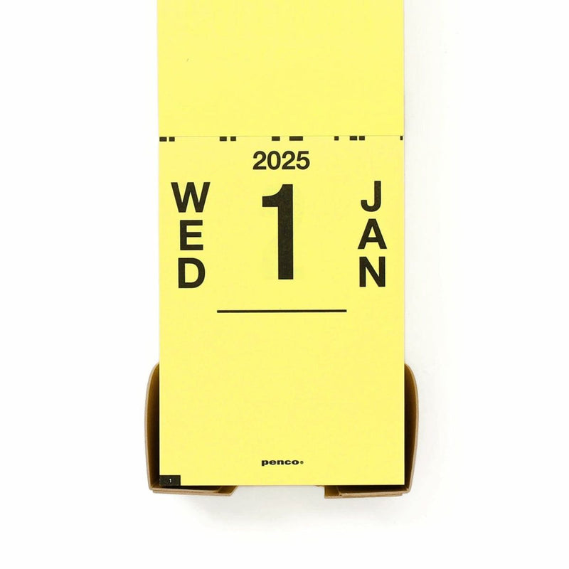 Hightide 2025: penco Memo Block Calendar