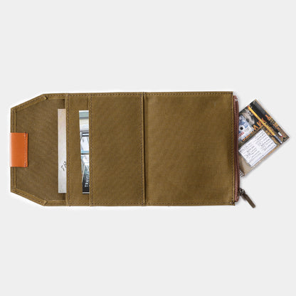 TF: Cotton Zipper Case (Passport Size)