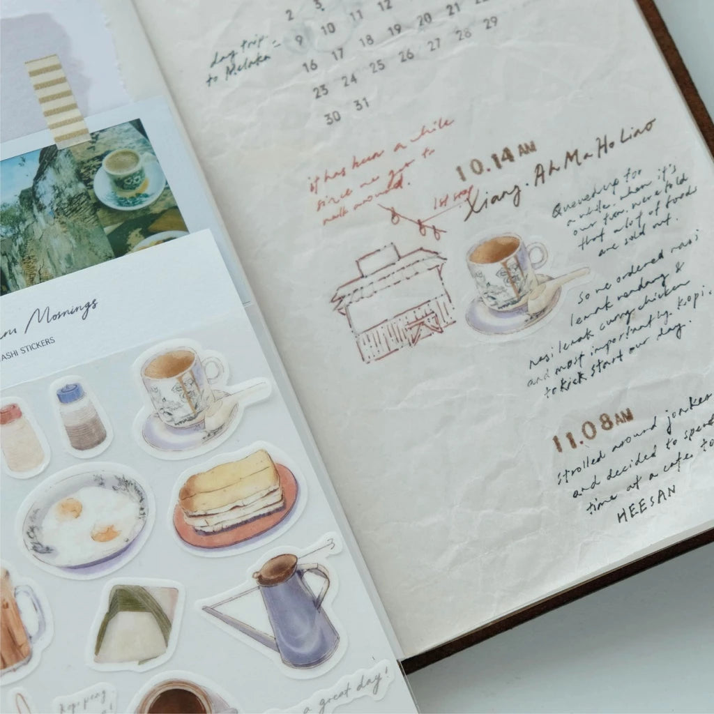 Wenyea: [Sticker] Kopitiam Morning