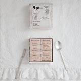 PC x Phavourite: 9pt.(5) Tiny Text Rubber Stamps [18 options]