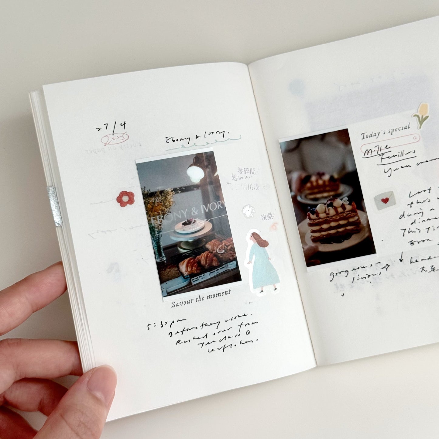 PC x Phavourite: 9pt.(5) Tiny Text Rubber Stamps [18 options]