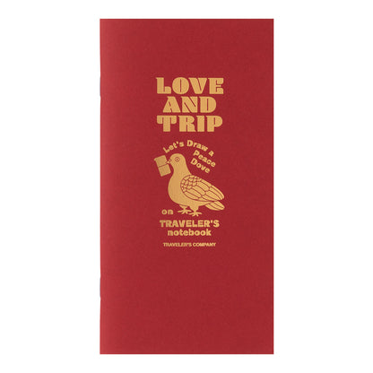 TRAVELER’S notebook LOVE AND TRIP Refill [Regular Size]