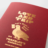 TRAVELER’S notebook LOVE AND TRIP Refill [Regular Size]