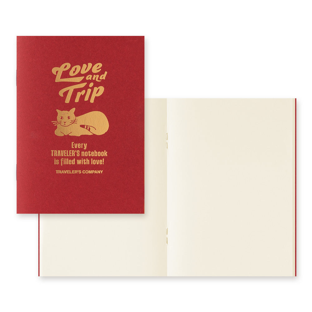 TRAVELER’S notebook LOVE AND TRIP Refill [Passport Size]