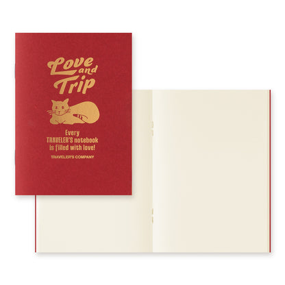 TRAVELER’S notebook LOVE AND TRIP Refill [Passport Size]