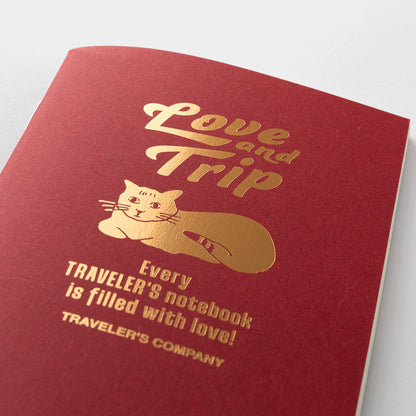 TRAVELER’S notebook LOVE AND TRIP Refill [Passport Size]