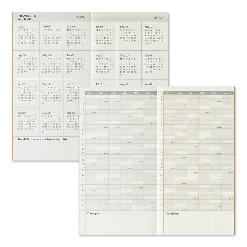 TRC 2026: Monthly (Regular Size)