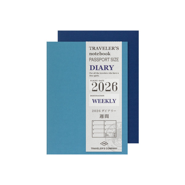 TRC 2026: Weekly (Passport Size)