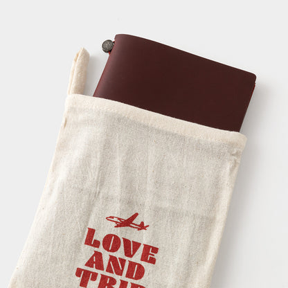 TRAVELER’S notebook LOVE AND TRIP Red [Regular Size]