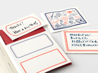 TRAVELER’S notebook LOVE AND TRIP Red [Passport Size]