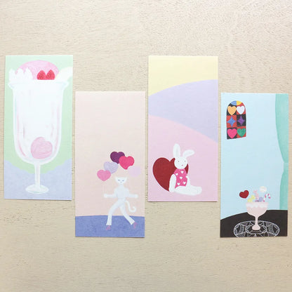 Cozyca x Hirose Beni Memo Pad: Hearts
