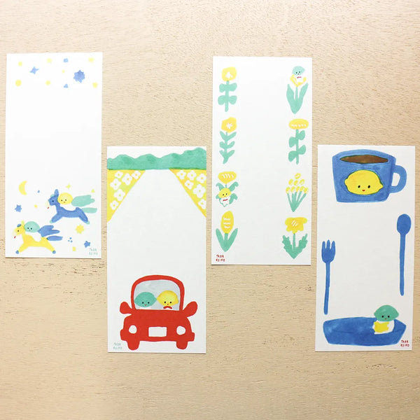 Cozyca x Tada Reiko Memo Pad: LEMON & LIME’S Everyday