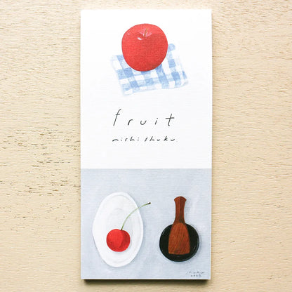 Cozyca x Nishi Shuku Memo Pad: Fruit
