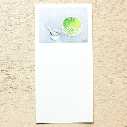 Cozyca x Nishi Shuku Memo Pad: Fruit
