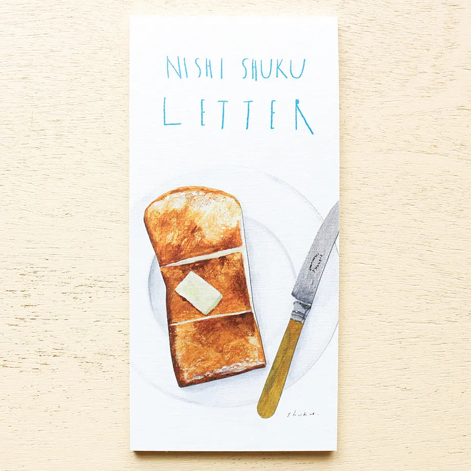 Cozyca x Nishi Shuku Memo Pad: Letter