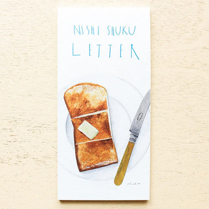 Cozyca x Nishi Shuku Memo Pad: Letter