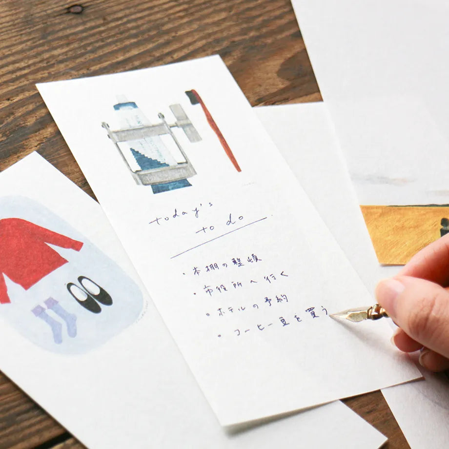 Cozyca x Nishi Shuku Memo Pad: Letter