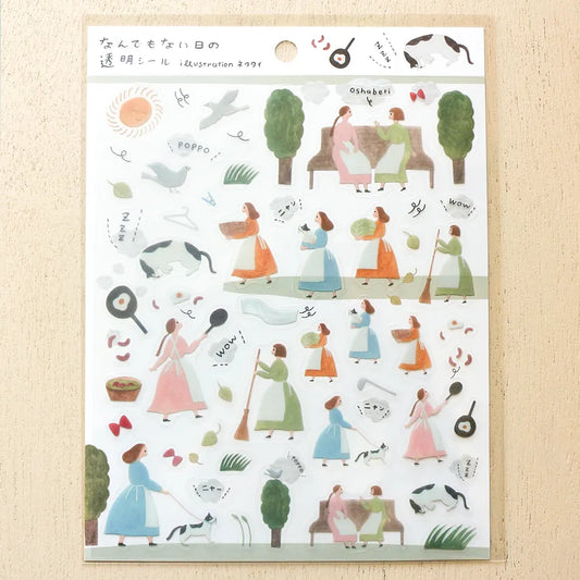 Cozyca x Necktie PET Sticker: Ordinary Day