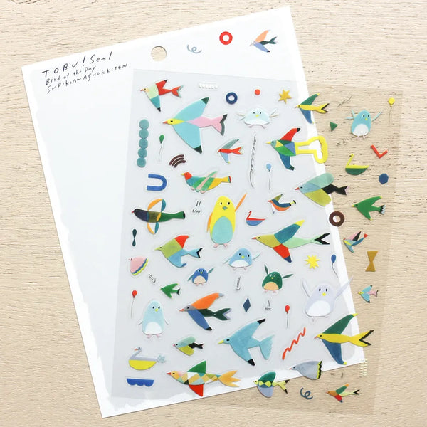 Cozyca x Subikiawa PET Sticker: Tobu! Let's Fly