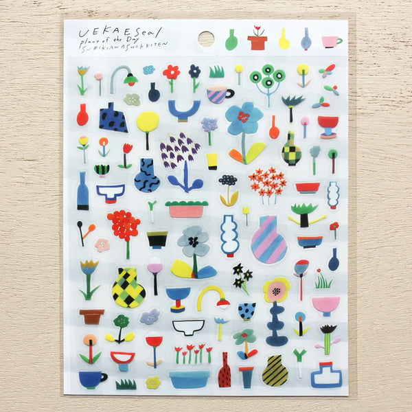 Cozyca x Subikiawa PET Sticker: Plant of the Day