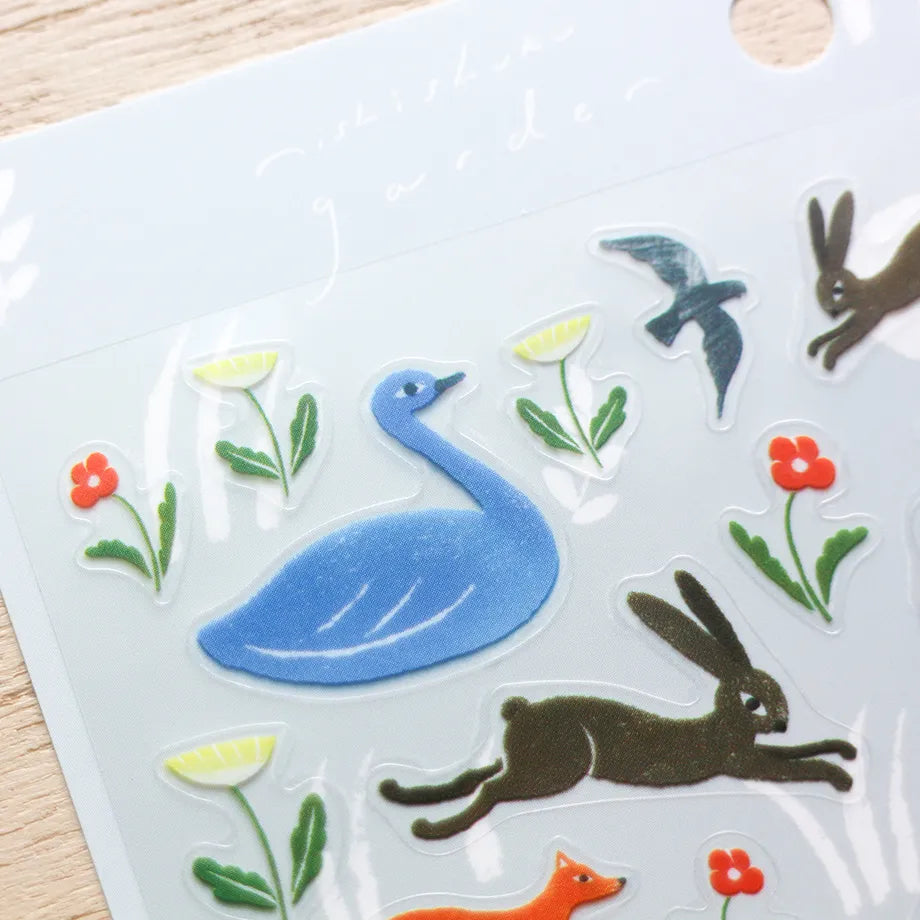 Cozyca x Nishi Shuku PET Sticker: Garden