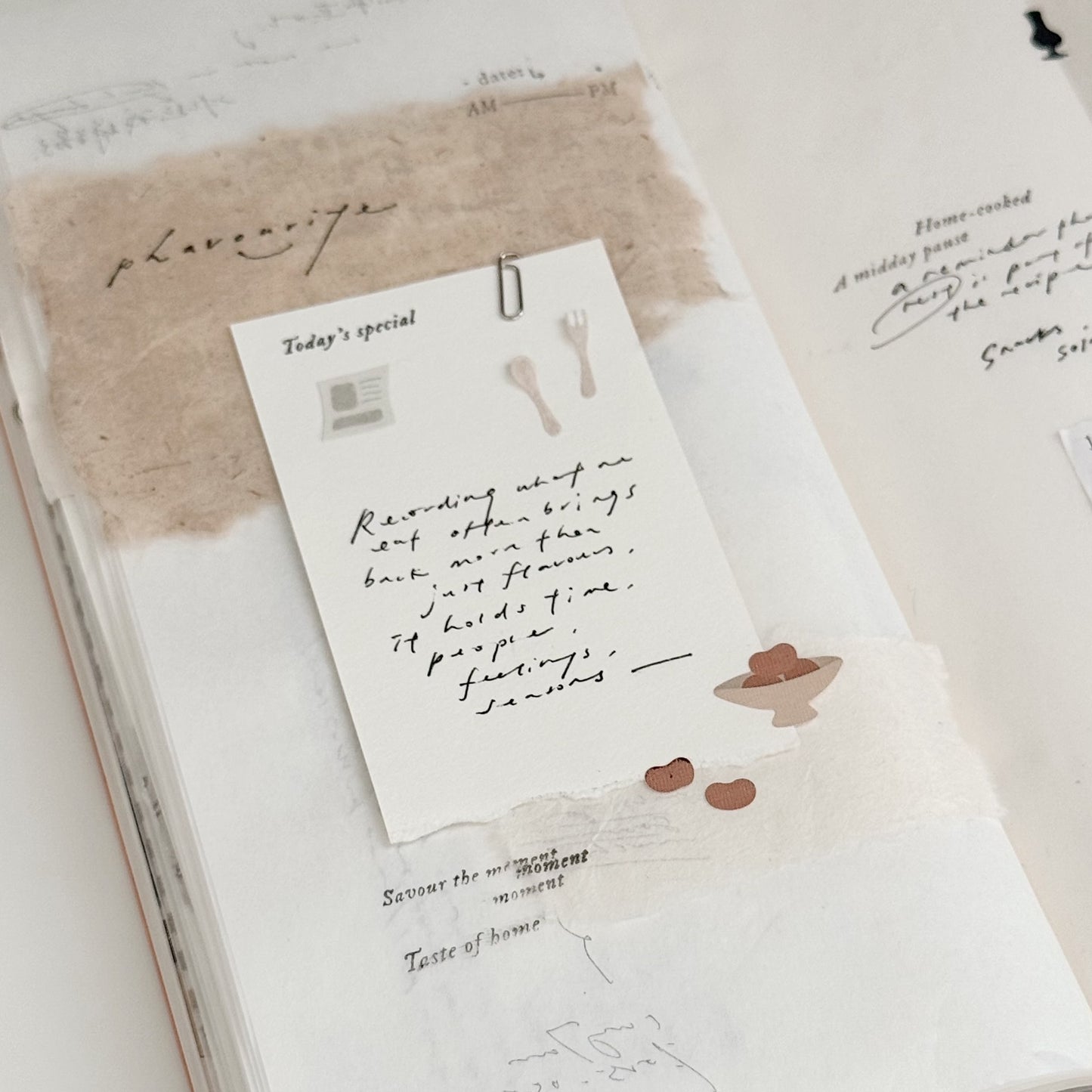 PC x Phavourite: 9pt.(5) Tiny Text Rubber Stamps [18 options]