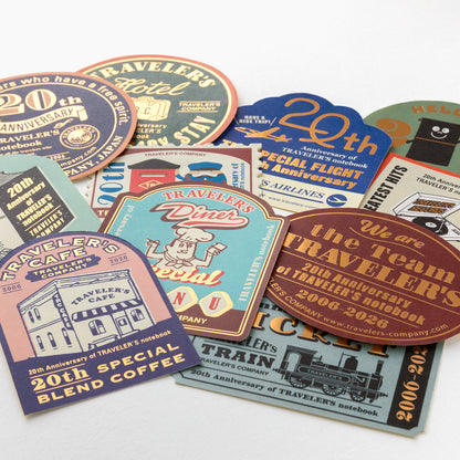 TRAVELER’S notebook 20th Anniversary Customization Set