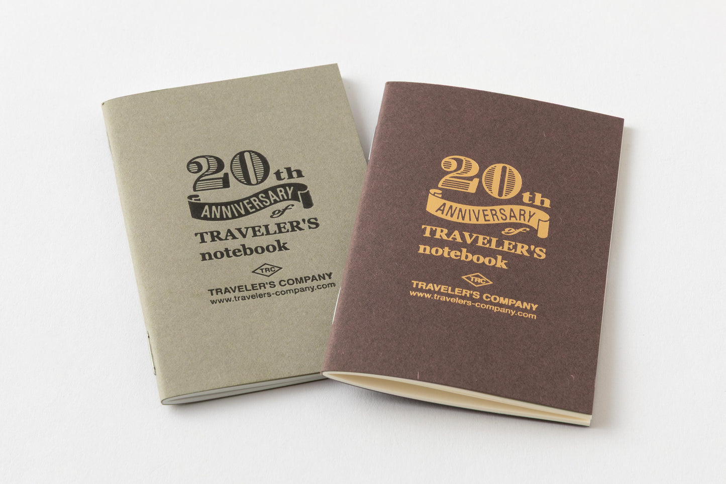 TRAVELER’S notebook Card Size 20th Anniversary Set [Black]