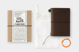 TRAVELER’S notebook Card Size 20th Anniversary Set [Brown]
