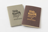 TRAVELER’S notebook Card Size 20th Anniversary Set [Brown]