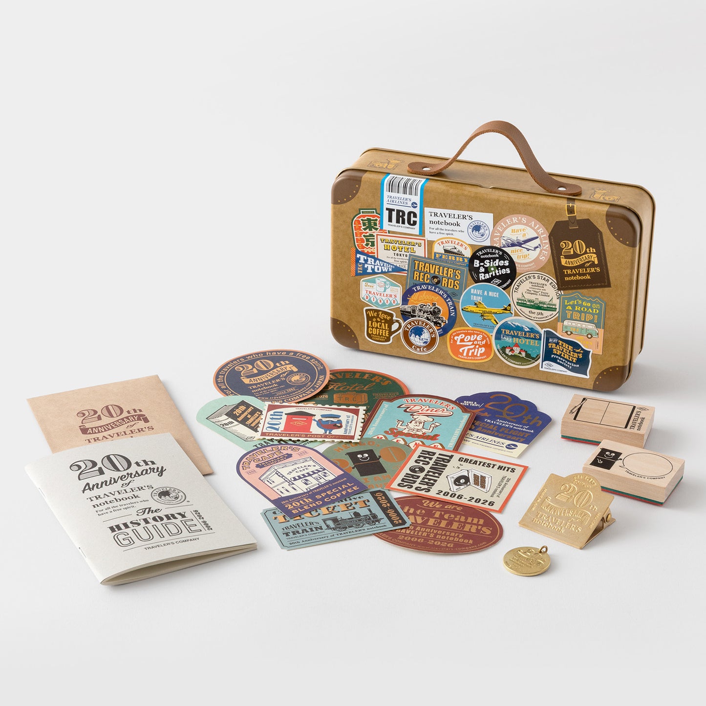 TRAVELER’S notebook 20th Anniversary Customization Set