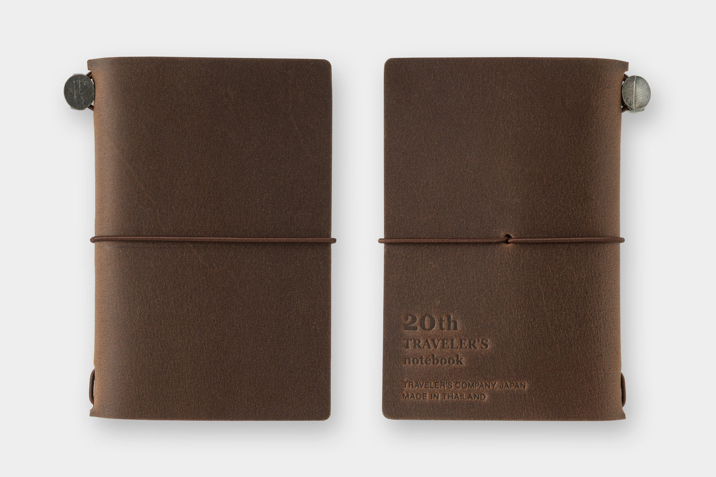 TRAVELER’S notebook Card Size 20th Anniversary Set [Brown]