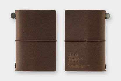 TRAVELER’S notebook Card Size 20th Anniversary Set [Brown]