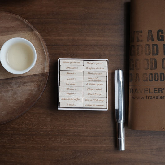 PC x Phavourite: 9pt.(5) Tiny Text Rubber Stamps [18 options]