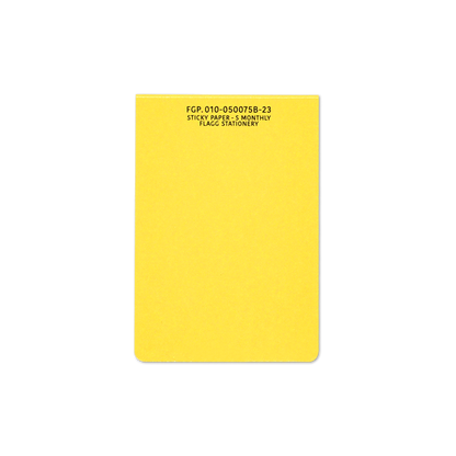 Flagg: Sticky Memo [S] Monthly
