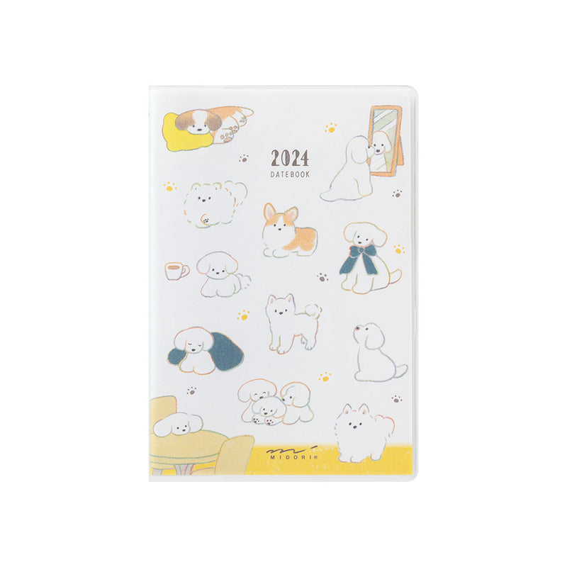 Midori 2024: Pocket Diary MINI [Dog]