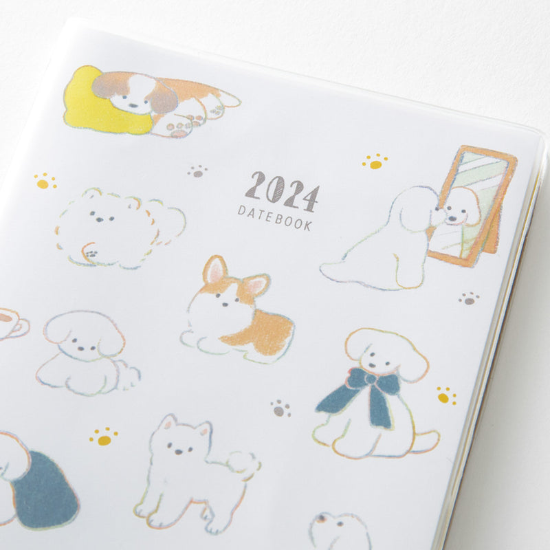 Midori 2024: Pocket Diary MINI [Dog]